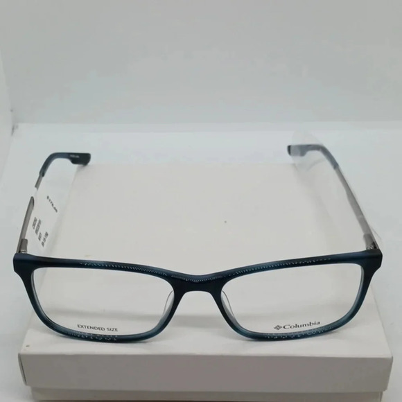 NWT MEN'S COLUMBIA EYEGLASS FRAMES C8025G NAVY - Picture 3 of 4